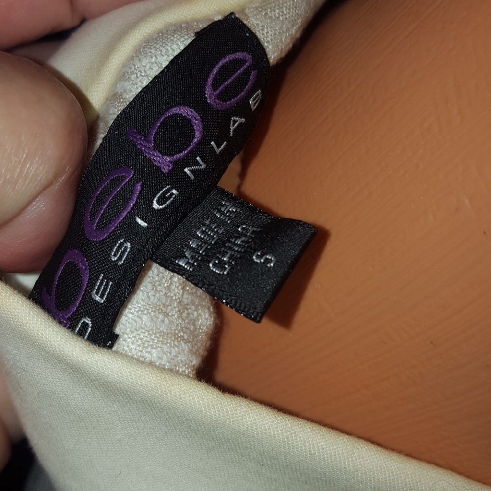 Bebe Design Lab lace detail vest S - Picture 7 of 8